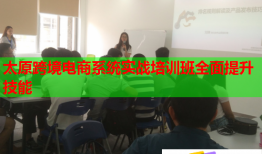 太原跨境電商系統(tǒng)實(shí)戰(zhàn)培訓(xùn)班全面提升技能