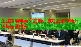 企業(yè)跨境電商實(shí)戰(zhàn)培訓(xùn)助力全球市場(chǎng)開拓與運(yùn)營(yíng)提升