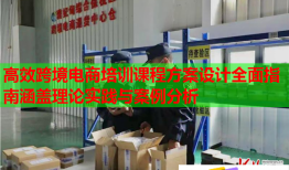 高效跨境電商培訓課程方案設計全面指南涵蓋理論實踐與案例分析