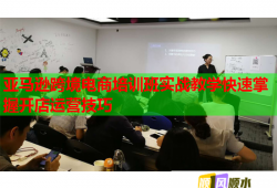 亞馬遜跨境電商培訓(xùn)班實(shí)戰(zhàn)教學(xué)快速掌握開(kāi)店運(yùn)營(yíng)技巧