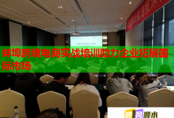 蚌埠跨境電商實戰(zhàn)培訓(xùn)助力企業(yè)拓展國際市場