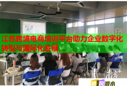 江蘇跨境電商培訓(xùn)平臺助力企業(yè)數(shù)字化轉(zhuǎn)型與國際化發(fā)展