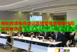 揭秘跨境電商培訓(xùn)真相警惕虛假宣傳陷阱莫被忽悠