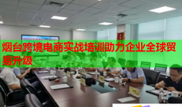 煙臺跨境電商實(shí)戰(zhàn)培訓(xùn)助力企業(yè)全球貿(mào)易升級