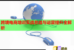 跨境電商培訓(xùn)實戰(zhàn)總結(jié)與運(yùn)營提升全解析