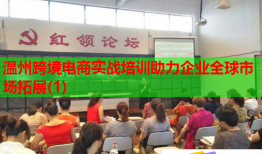 溫州跨境電商實(shí)戰(zhàn)培訓(xùn)助力企業(yè)全球市場(chǎng)拓展(1)
