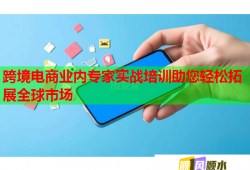 跨境電商業(yè)內(nèi)專家實戰(zhàn)培訓助您輕松拓展全球市場