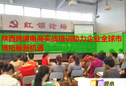陜西跨境電商實(shí)戰(zhàn)培訓(xùn)助力企業(yè)全球市場拓展新機(jī)遇