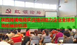 陜西跨境電商實戰(zhàn)培訓(xùn)助力企業(yè)全球市場拓展新機遇