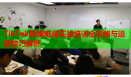 TikTok跨境電商實戰(zhàn)培訓(xùn)全攻略與運營技巧解析