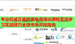 專業(yè)權(quán)威正規(guī)跨境電商培訓課程系統(tǒng)學習實戰(zhàn)技巧全球市場開拓指南
