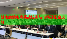 越南跨境電商實(shí)戰(zhàn)培訓(xùn)與市場(chǎng)開(kāi)拓全攻略