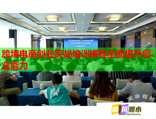 跨境電商創(chuàng)業(yè)實戰(zhàn)培訓課程全面提升創(chuàng)業(yè)能力